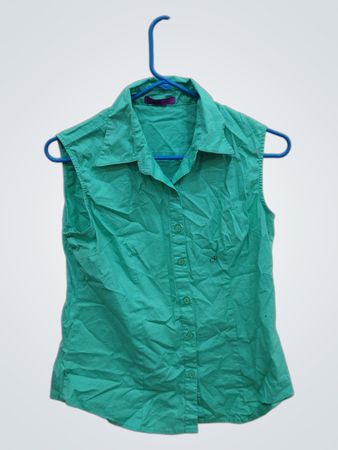 MOJO Green Sleeveless Shirt