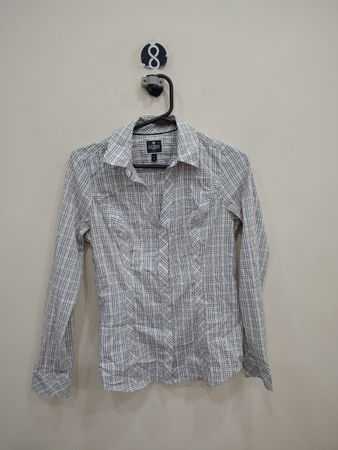 Express Plaid Button-Down Shirt