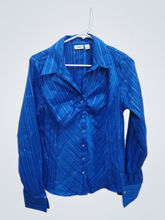 CATO Blue Striped Shirt