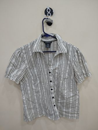 George Striped Short-Sleeve Shirt