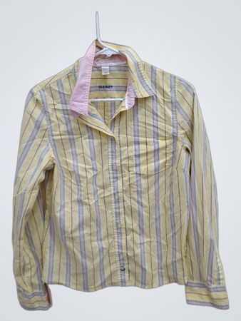 Old Navy Striped Button-Down Shirt