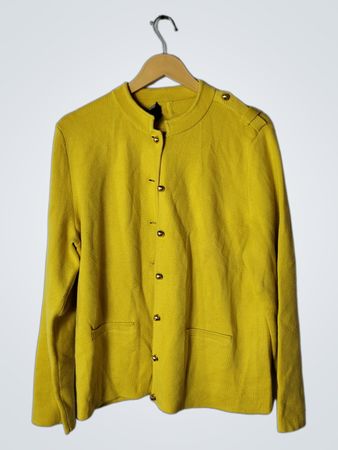 Talbots Yellow Merino Wool Sweater