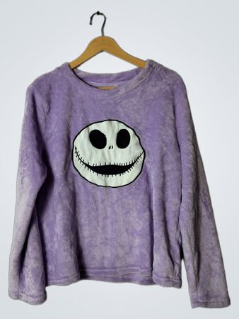 Disney 100 Jack Skellington Purple Sweatshirt