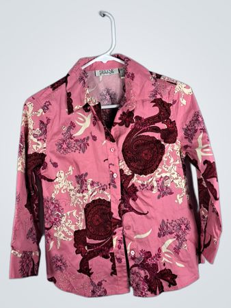 Selene Sport Pink Floral Shirt