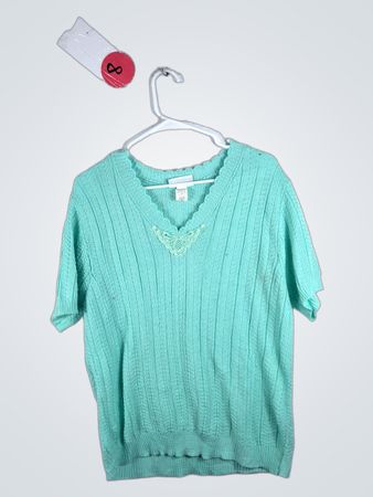 Mint Green Knit Top