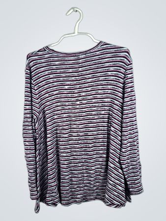 Lane Bryant Long-Sleeve Striped Top