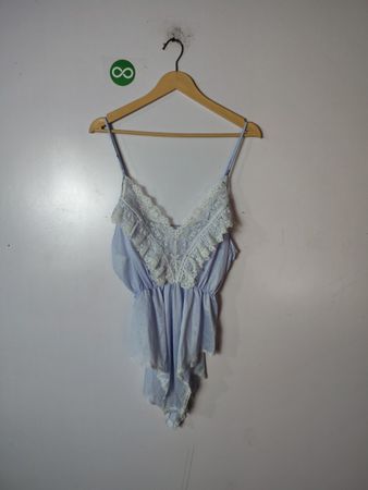 Blue Lace Chemise