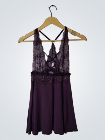 Purple Lace Dress