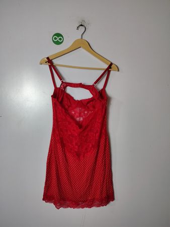 Red Lace Chemise