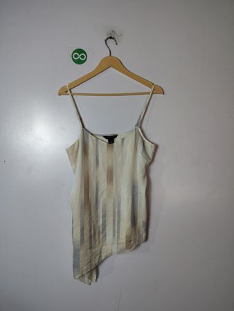 White House Black Market Striped Cami Top