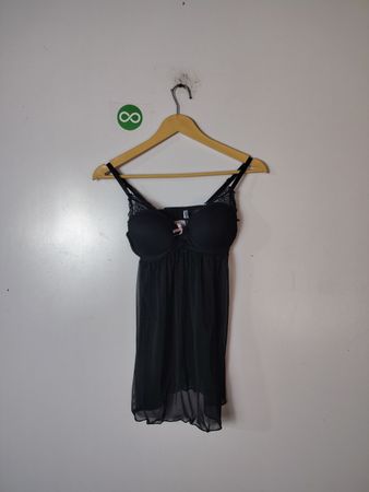 Black Lace Chemise