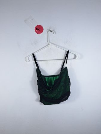 Green Lace Camisole