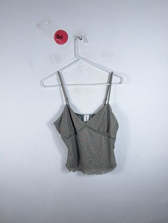 Abound Grey Polka Dot Cami Top