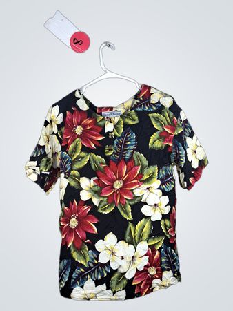 Norton McNaughton Floral Print Short-Sleeve Shirt