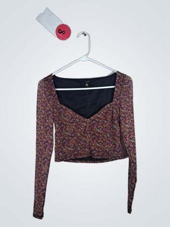 AFRM Floral Long Sleeve Top