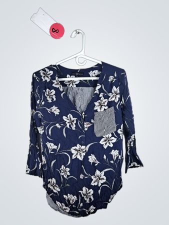 Fred David Floral Blouse