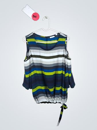 Striped Sleeveless Top
