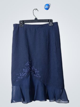 Navy Blue Skirt