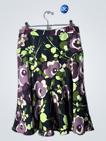 Ann Taylor Loft Floral Print Skirt