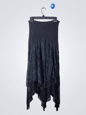 Black Lace Skirt