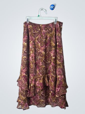 RQT Paisley Skirt