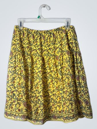 Max Studio Floral Print Mini Skirt