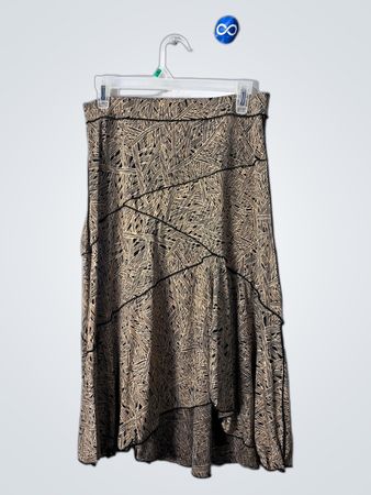 Max Studio Geometric Print Skirt