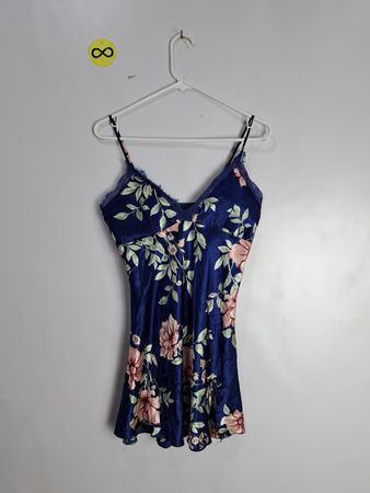 Blue Floral Dress