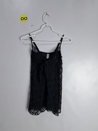 Armani Black Lace Cami Top