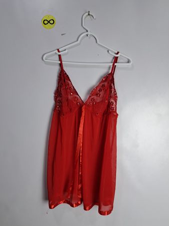 Red Lace Chemise