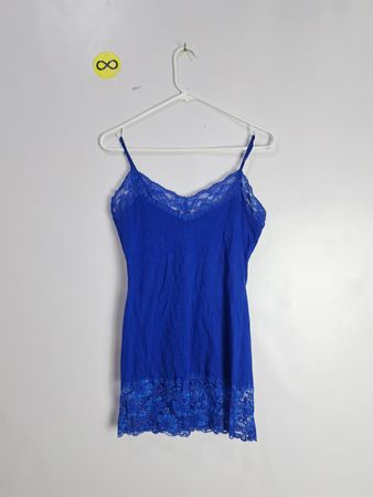 Blue Lace Chemise