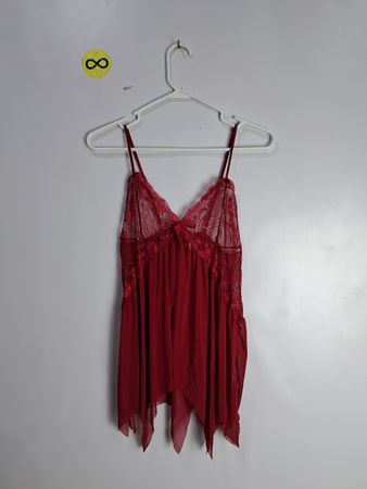 Red Lace Chemise