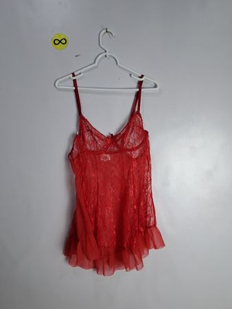 Red Lace Camisole
