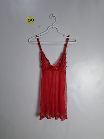 Red Lace Chemise