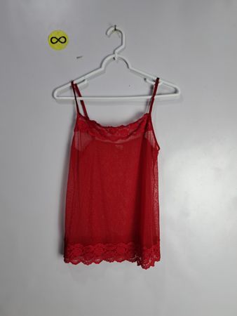 Jezebel Red Lace Camisole