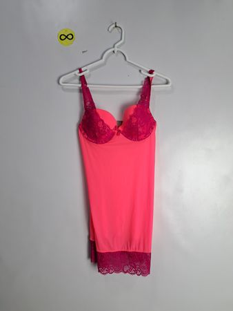 Victoria's Secret Pink Lace Trim Slip