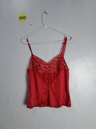 Red Lace Camisole
