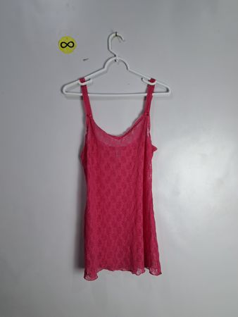 Pink Lace Camisole