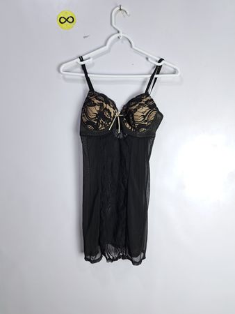 Black Lace Chemise