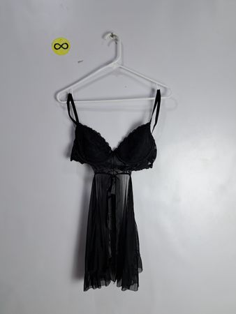 Black Lace Chemise