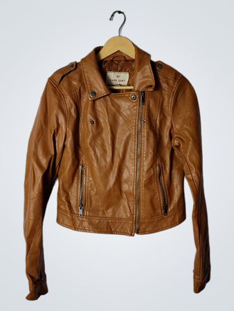 Cape Juby Brown Leather Jacket