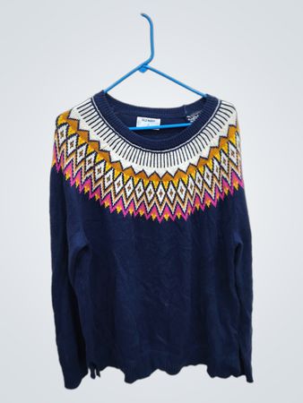 Old Navy Fair Isle Knit Sweater