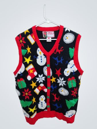 Christmas Knit Vest
