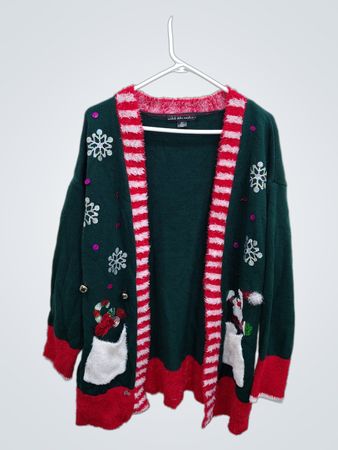 United States Sweaters Holiday Christmas Cardigan