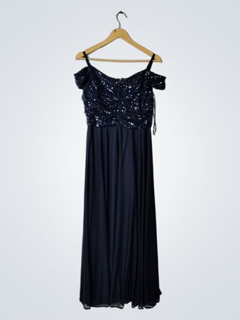 Jackie Jon New York Sequined Evening Dress