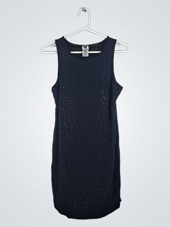 Heart & Heels Black Dress with Sequins