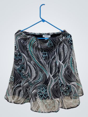 K & Company Paisley Skirt