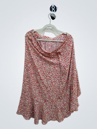 Blouse with Floral Pattern