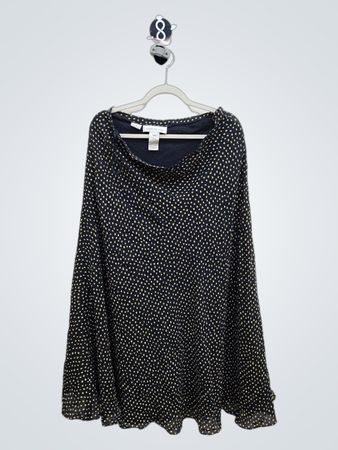 Jones New York Polka Dot Flared Skirt