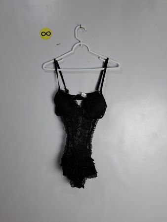 Black Lace Bodysuit